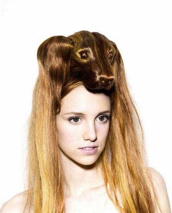 rambut model anjing